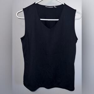 Croft‎ & Barrow Black tank size medium
